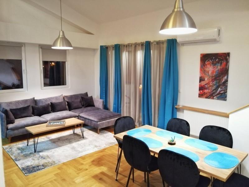 Se izdava luksuzen dupleks od 120m2 vo Taftalidze 1