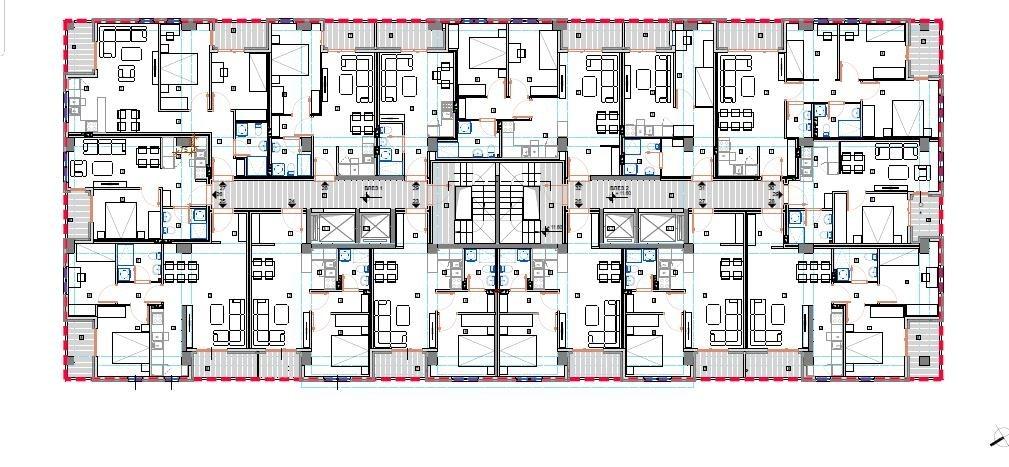 NEW APARTMENTS UNDER CONSTRUCTION AT THE AIRPORT