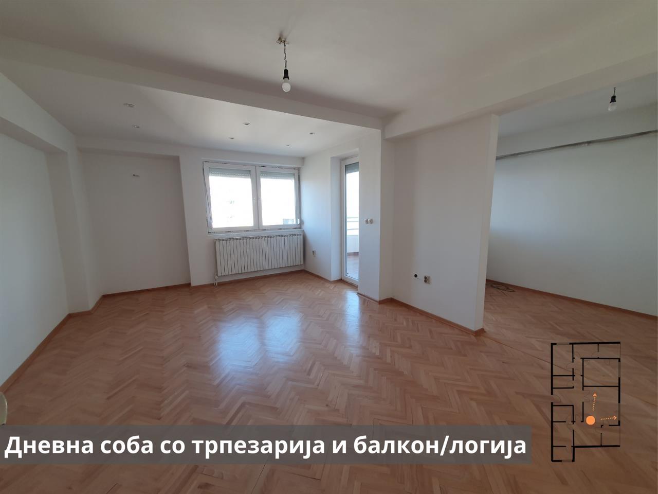 Trosoben renoviran stan vo kulite vo Zelezara