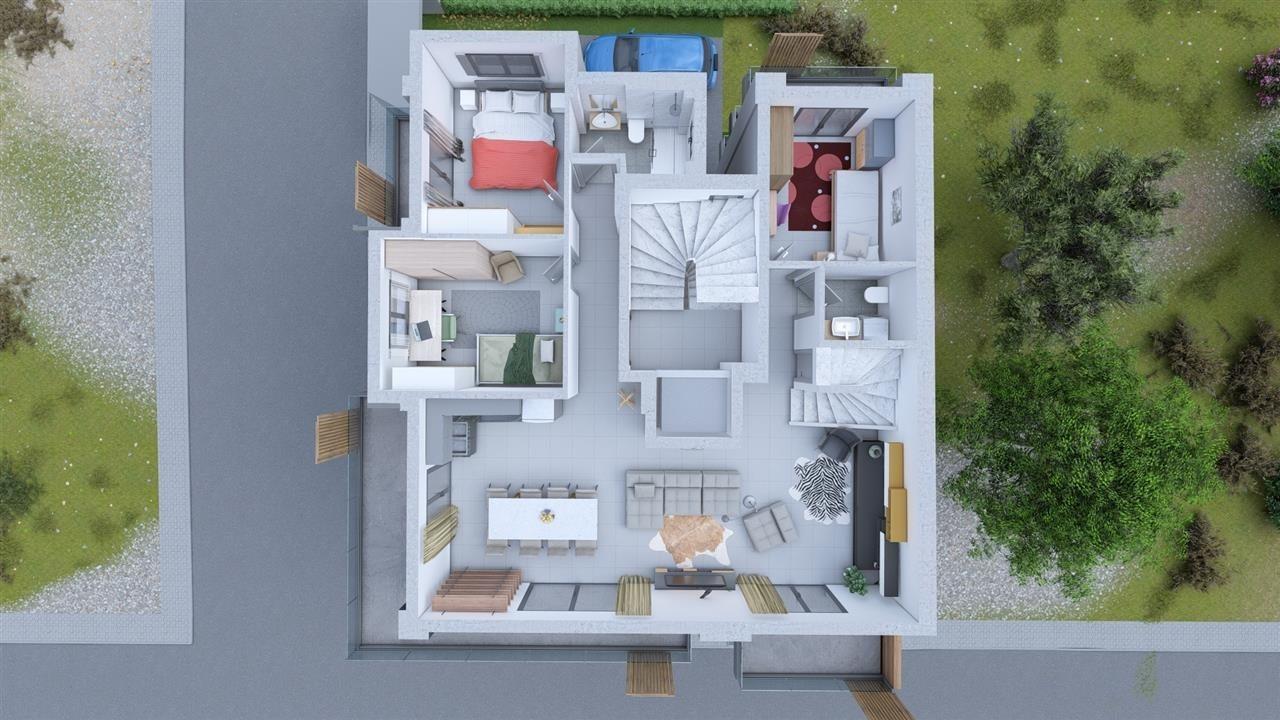 SE PRODAVA SOSEMA NOV LUX STAN NA SAMO 180m OD MORE