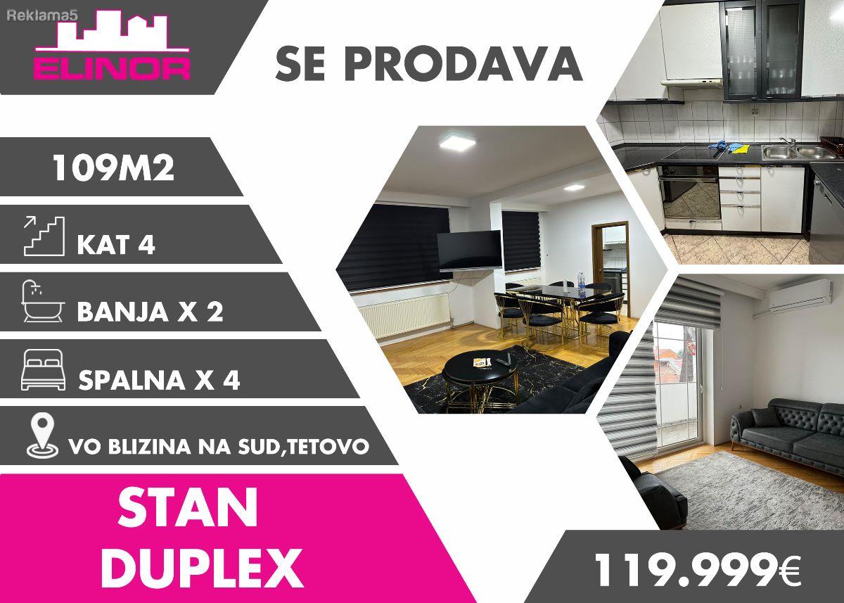 Se prodava stan vo blizina na Sud, Tetovo