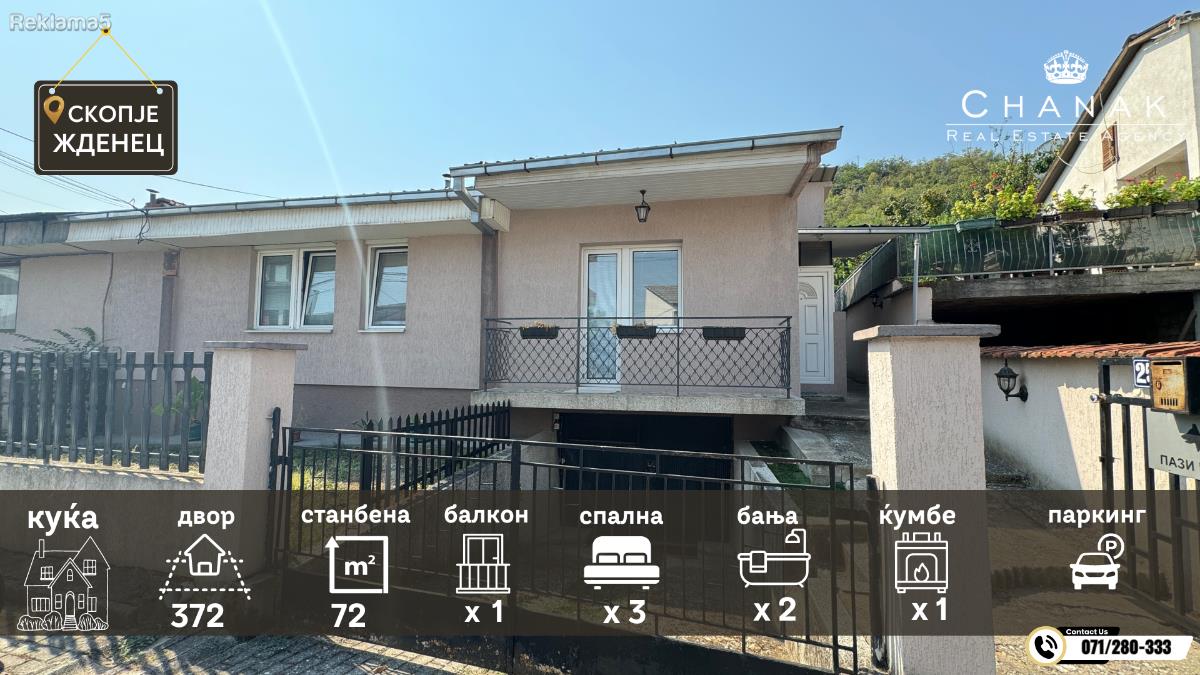 A house for sale in a great location in Zhdanec