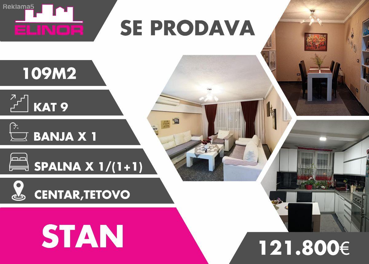 Se prodava stan vo centar vo Tetovo