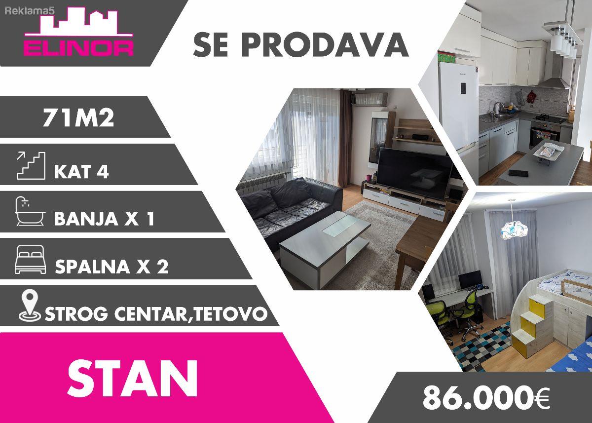 Se prodava stan vo strog centar vo Tetovo