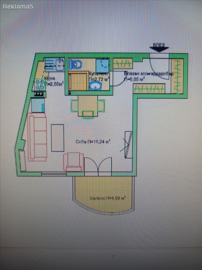 D.Malo garsonjera od 33m2