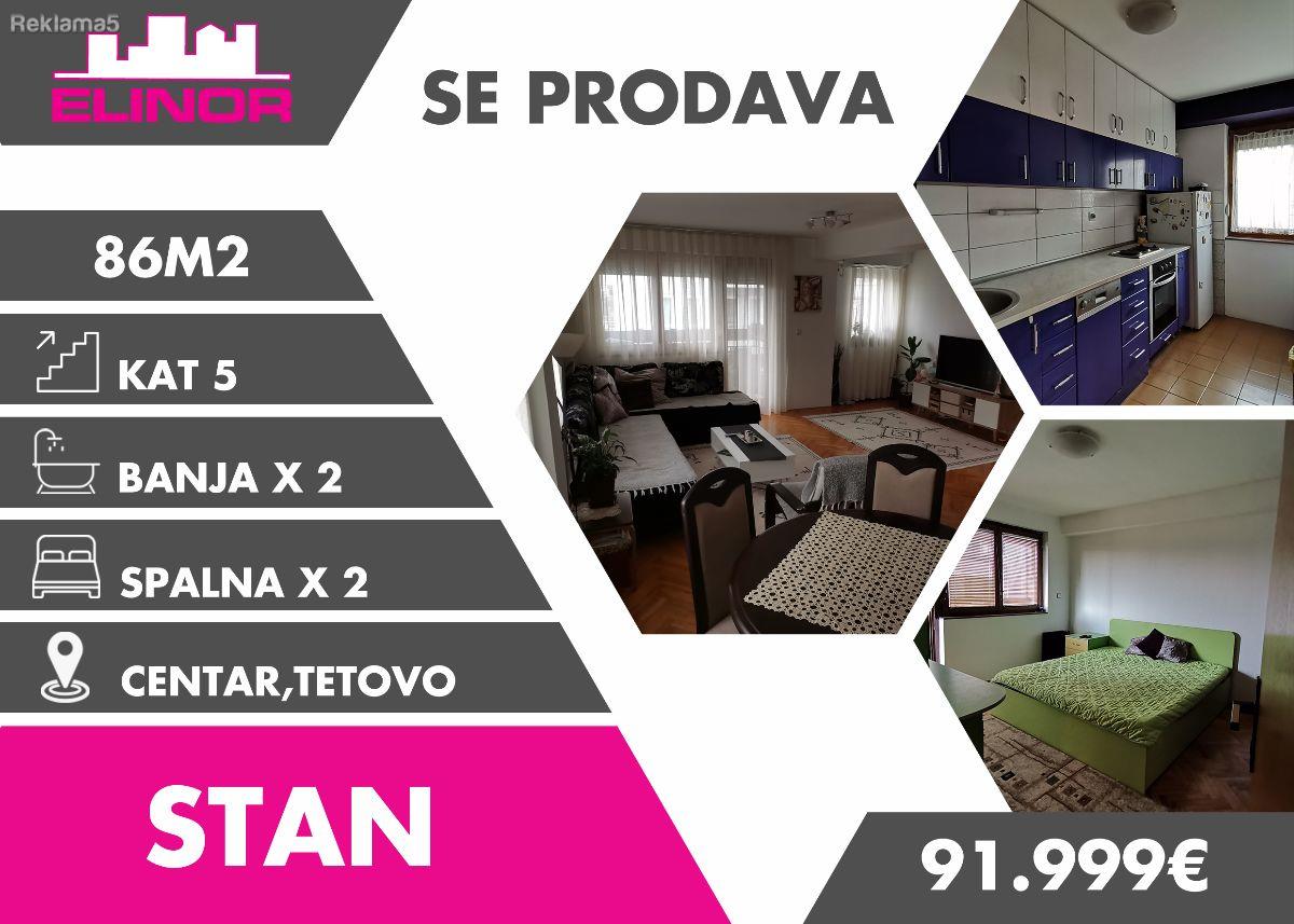 Se prodava stan vo centar vo Tetovo