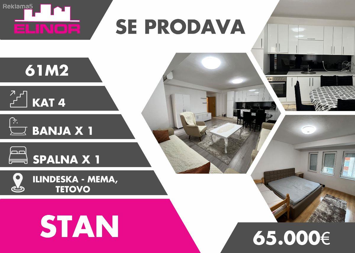 Se prodava stan vo blizina na Mema vo Tetovo