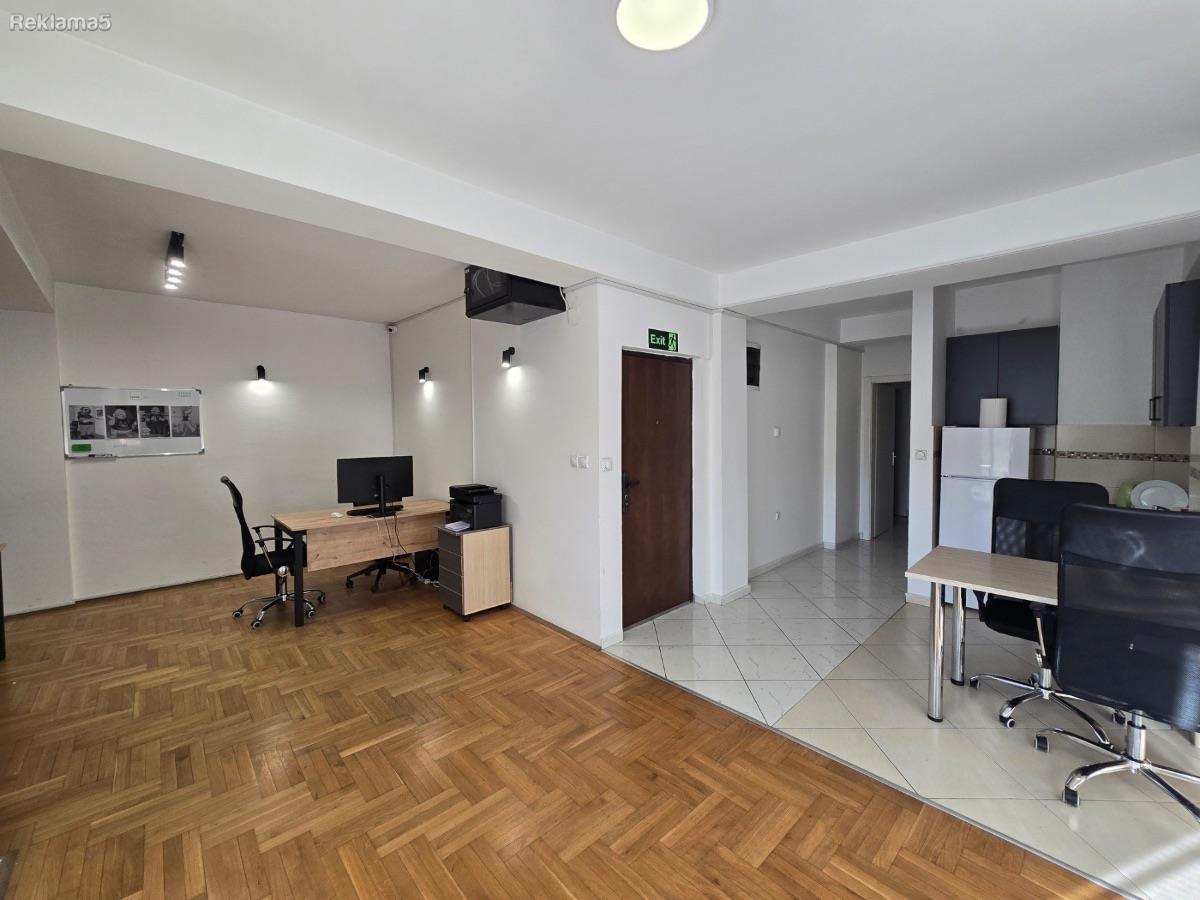 A semi-furnished apartment is for rent in Centar, near Universal Street