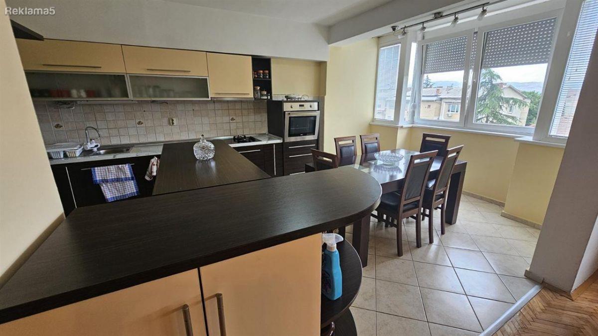 We are selling a furnished apartment of 72 m2 in Gjorce Petrov