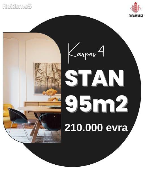 Se prodava stan vo Karpos 4