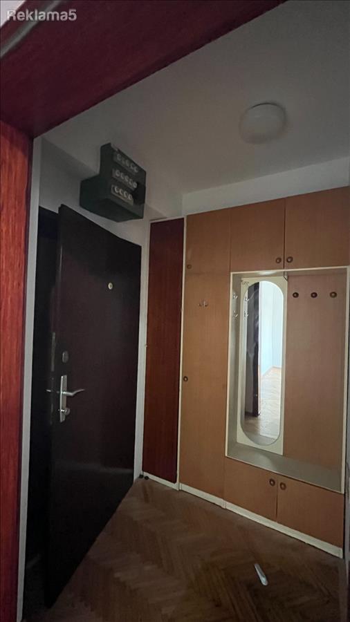An empty apartment in the city center is for rent