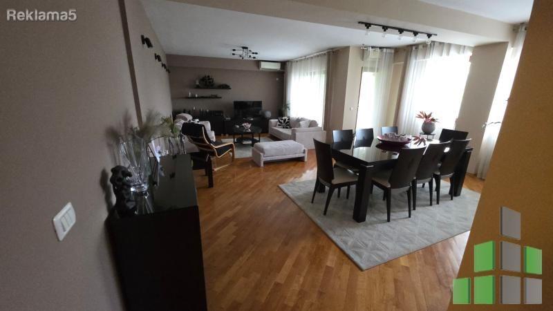Se izdava 4-sob namesten stan na Vodno