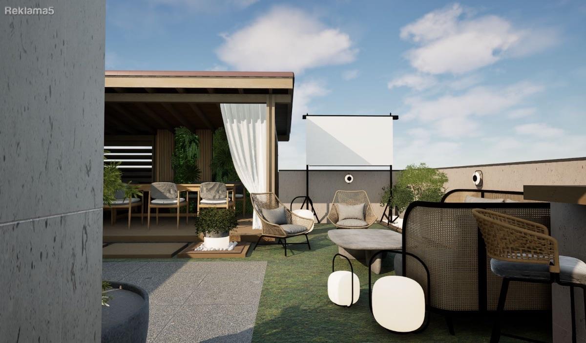 ATTRACTIVE PENTHOUSE FOR RENT IN DEBAR NEIGHBORHOOD WITH ROOF TERRACE