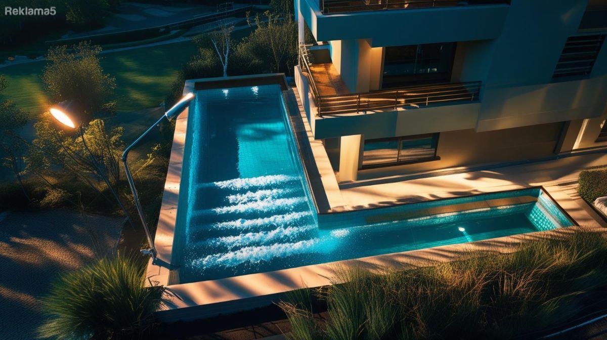 ultra luxurious apartment with its own yard and the possibility of a swimming pool