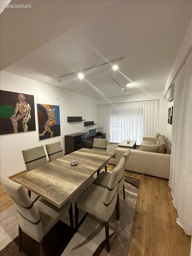 A 52m2 apartment with a 22m2 terrace is for sale in Hrom