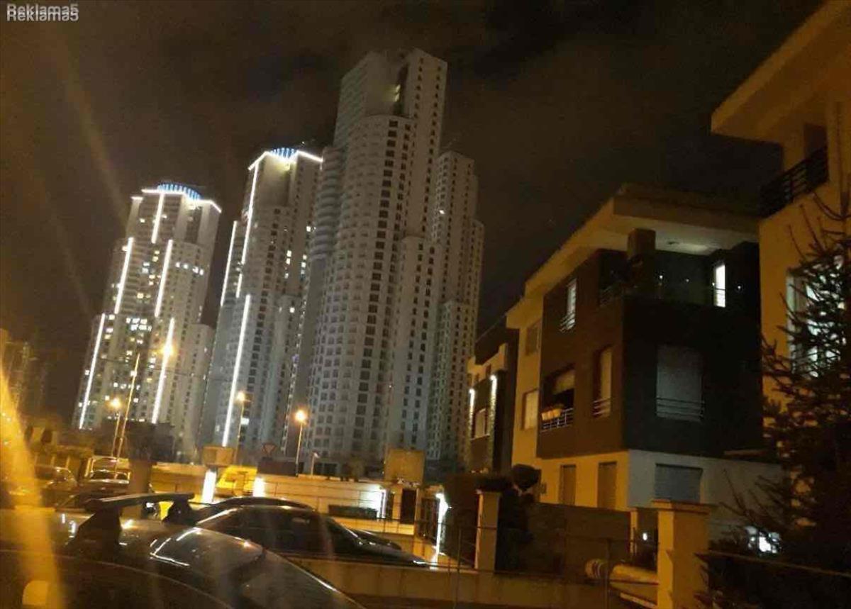 Luxury apartment with a yard for rent