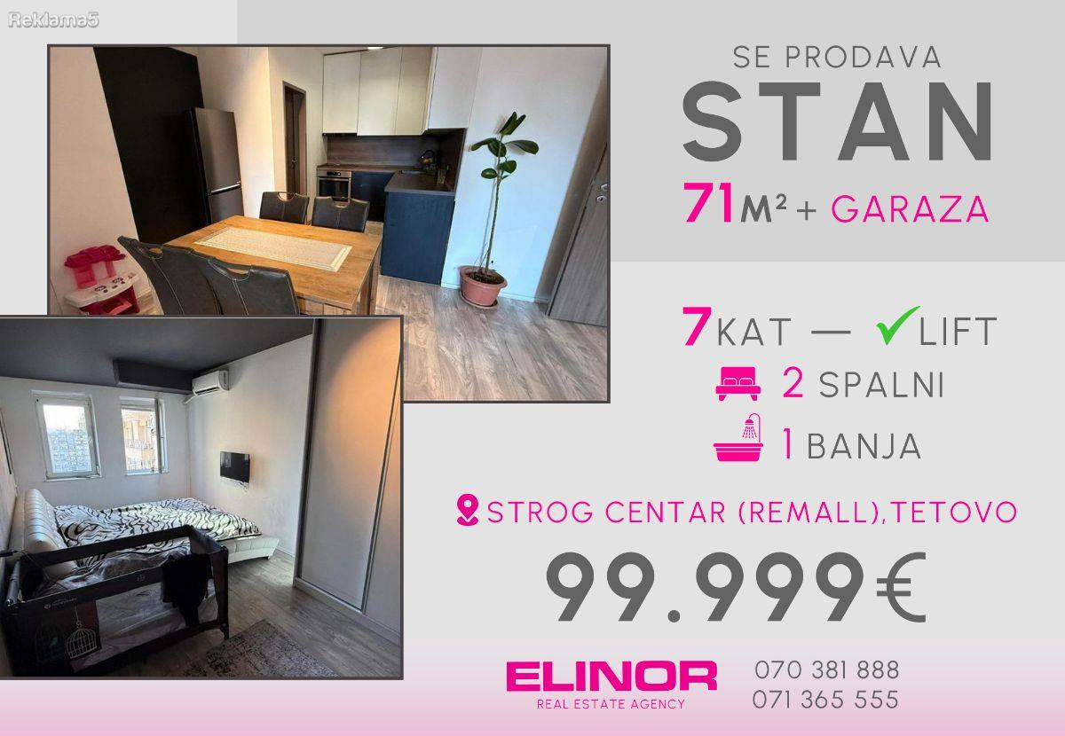 Se prodava stan vo centar vo Tetovo