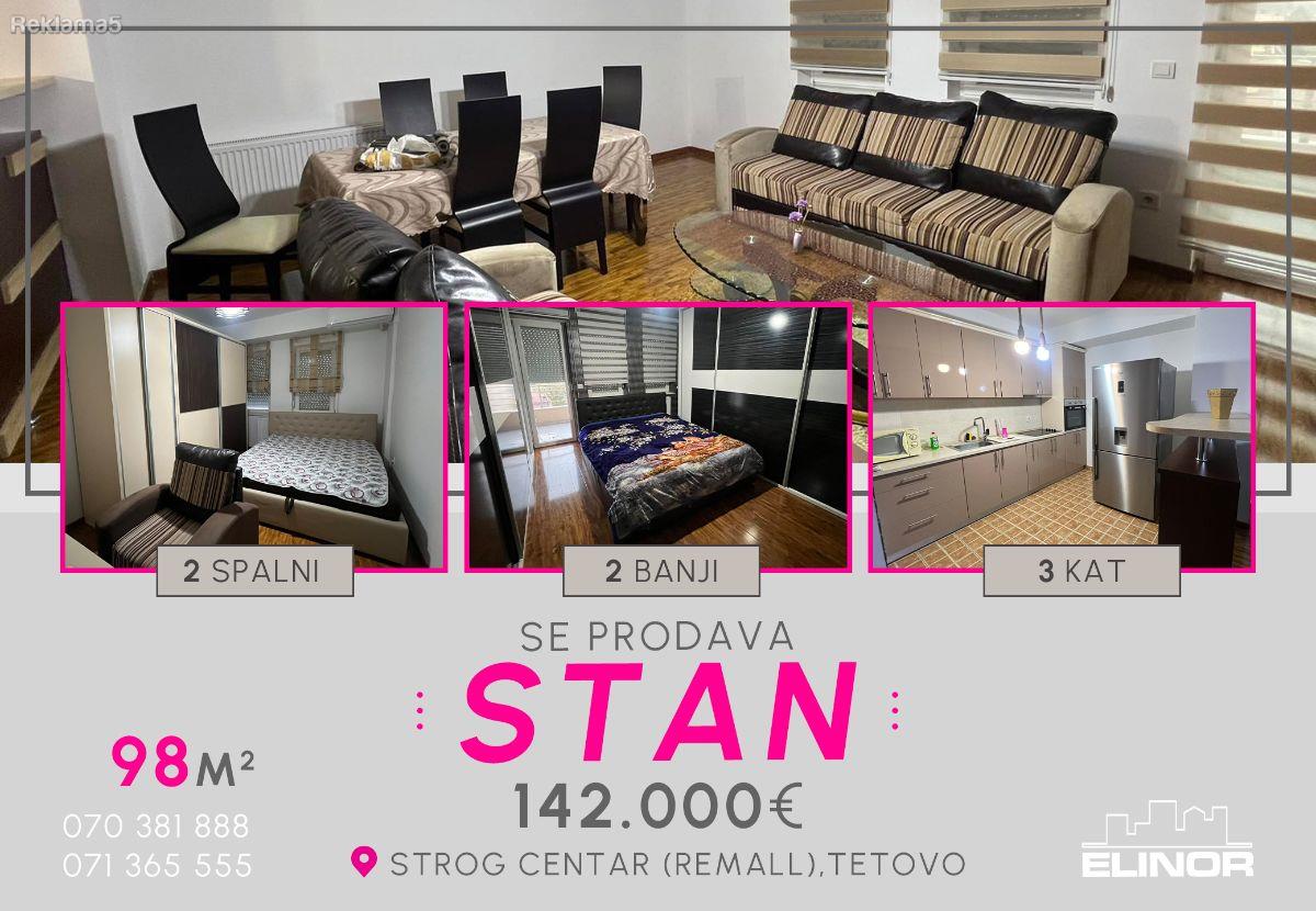 Se prodava stan vo centar vo Tetovo