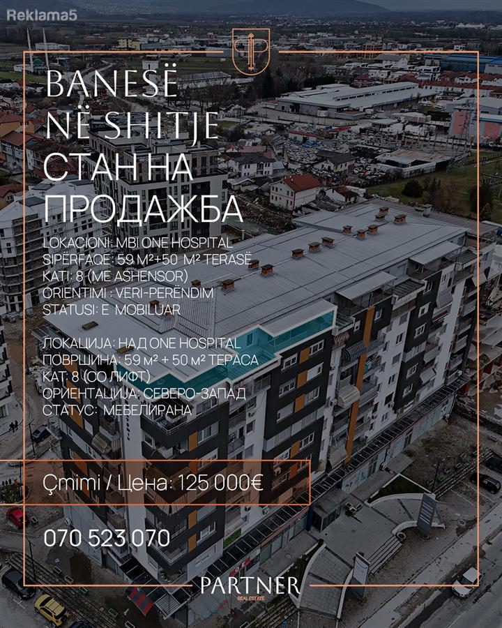 Se prodava luksuzen PENTHOUSE vo Tetovo!
