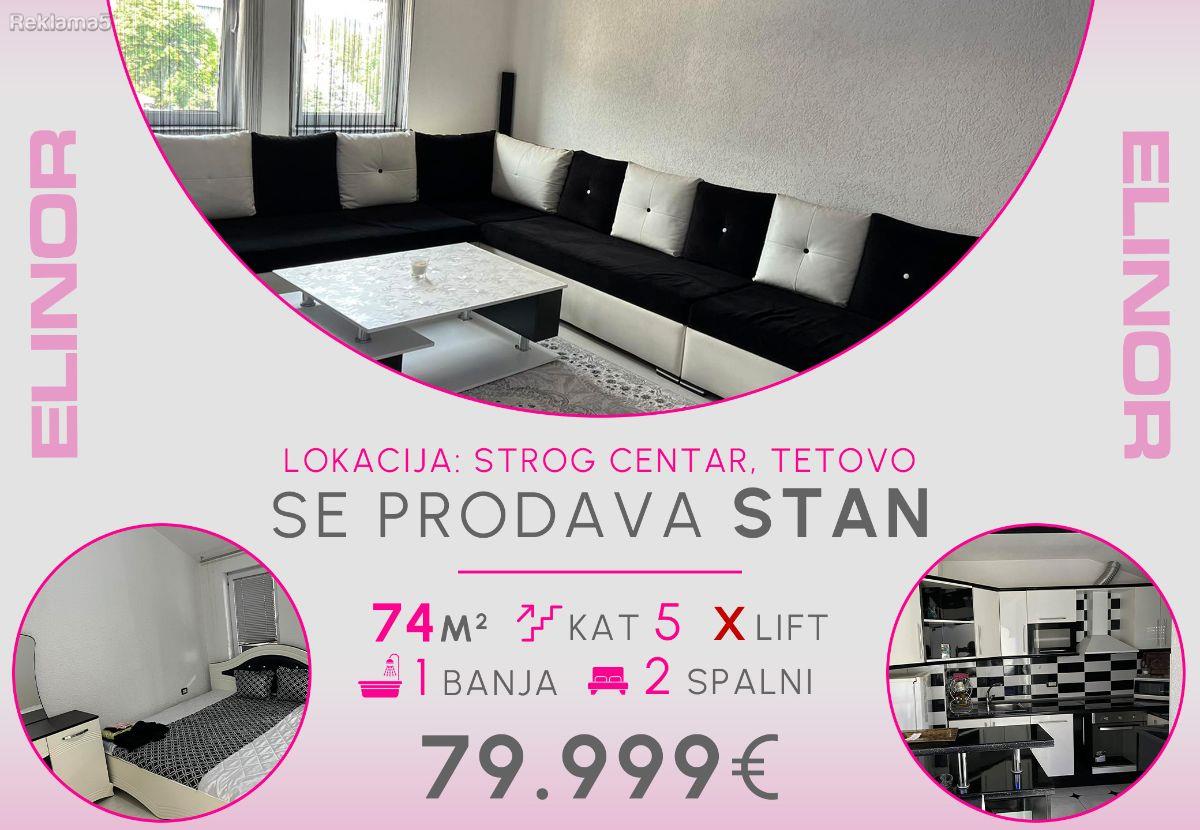 Se prodava stan vo centar vo Tetovo