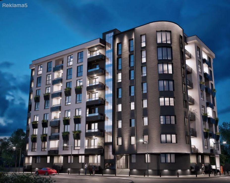 Se prodava nov stan vo zavrsna gradba od 54 m2 ,plus parking