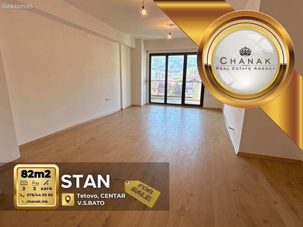 NOV STAN 82M2 VO BLIZINA NA ONE HOSPITAL VEDNAŠ VSELIV!!!!