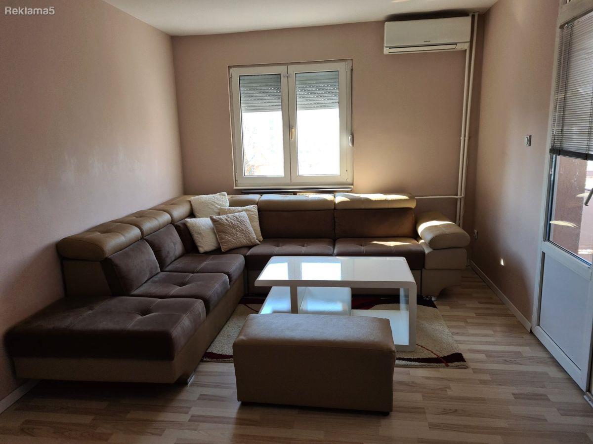 We are renting an 81m2 two-bedroom apartment behind Capitol in Aerodrom