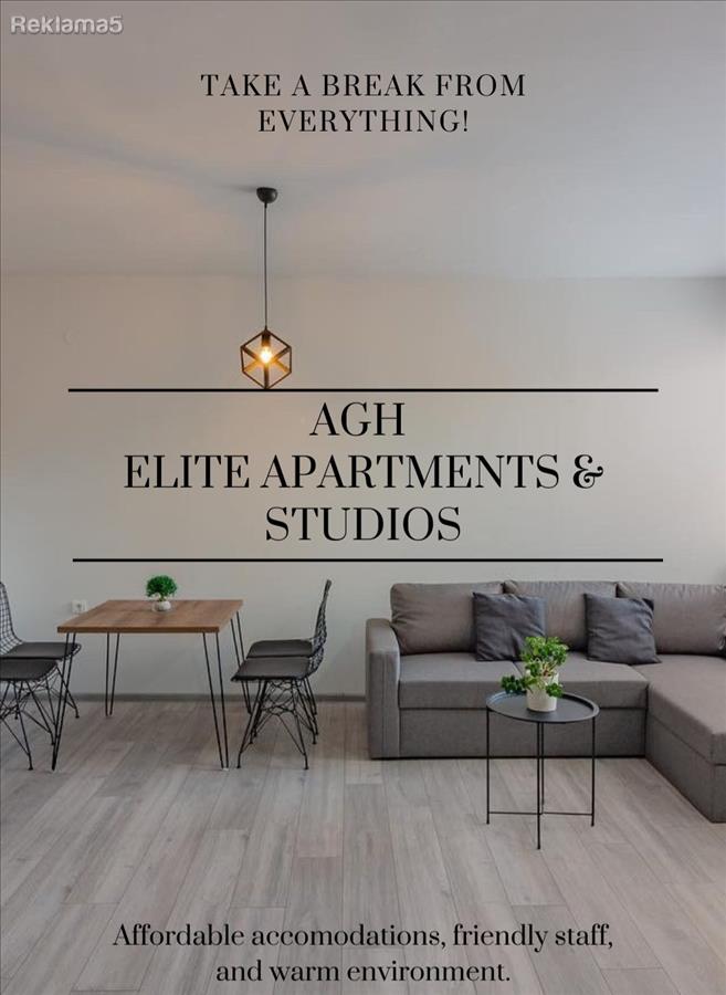 AGH Apartment in a center for long-term stay!