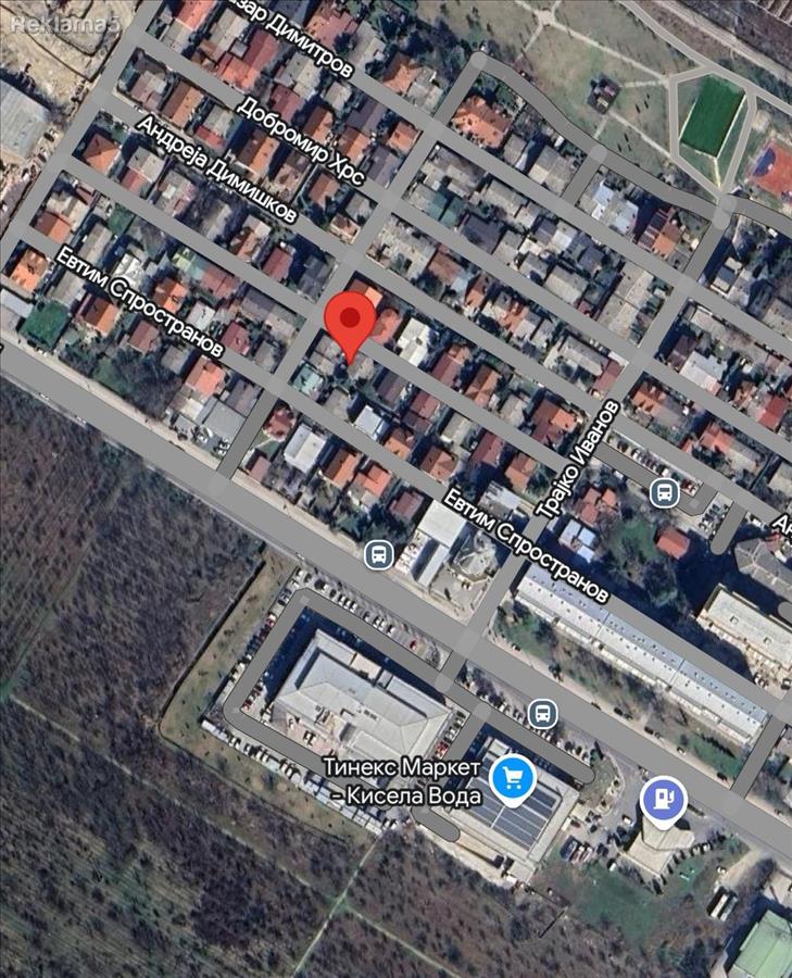 A beautiful urban location in Kisela Voda is for sale