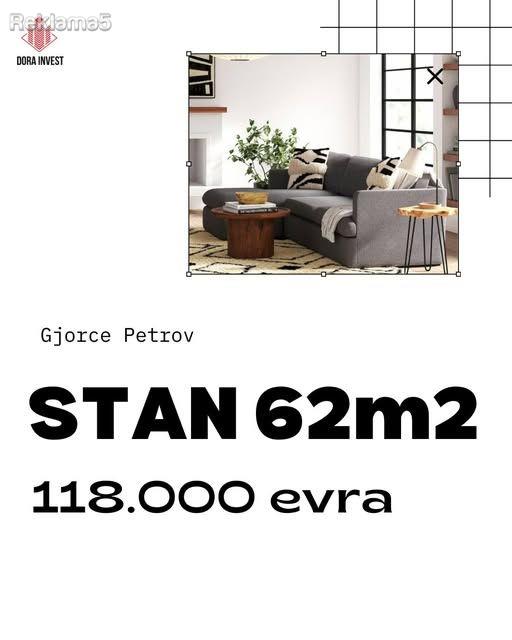 Se prodava stan vo Gjorce Petrov