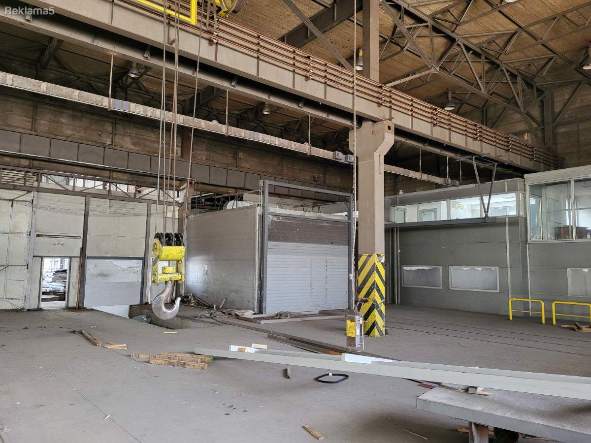A business building in the Industrial Zone is for sale