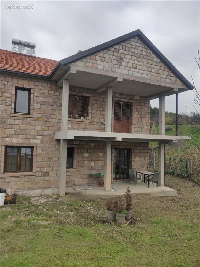 I am selling a specially built house made of hand-hewn stone