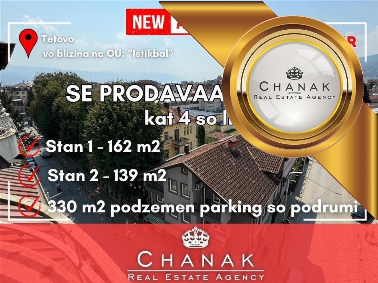 2 STANA I PODZEMEN PARKING 33OM2 ZA NEVEROJATNA CENA