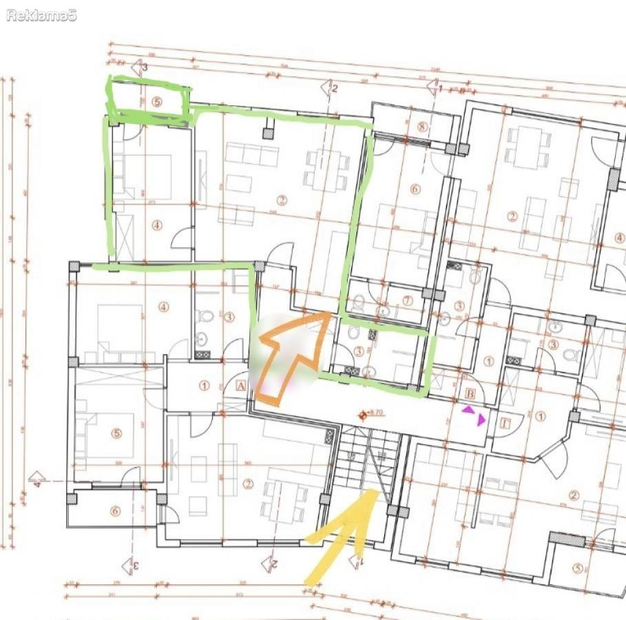 Apartment 57m2 in the center of Shtip