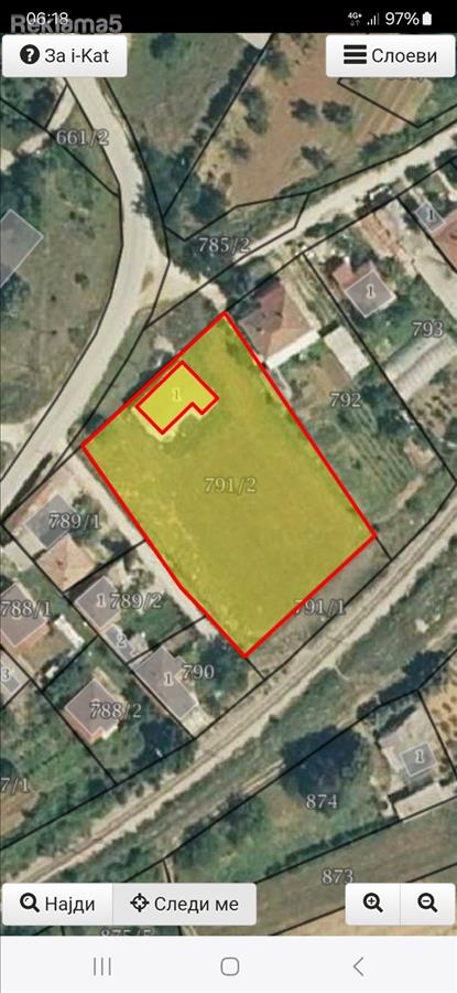 Plac 2800 m2 +object 150m2 ORESANI