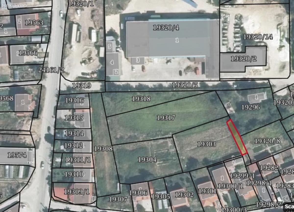 A building plot of 1200m2 is for sale in Prilep