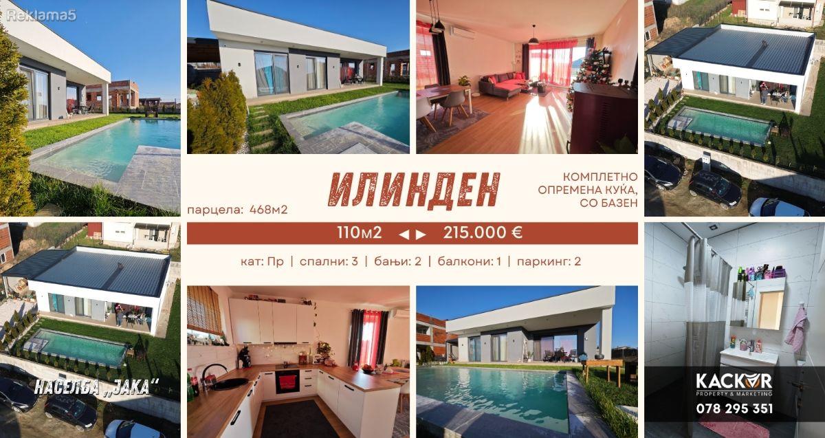 ILINDEN (Yaka) / house 110m2 / plot 468m2 / 3 bedrooms