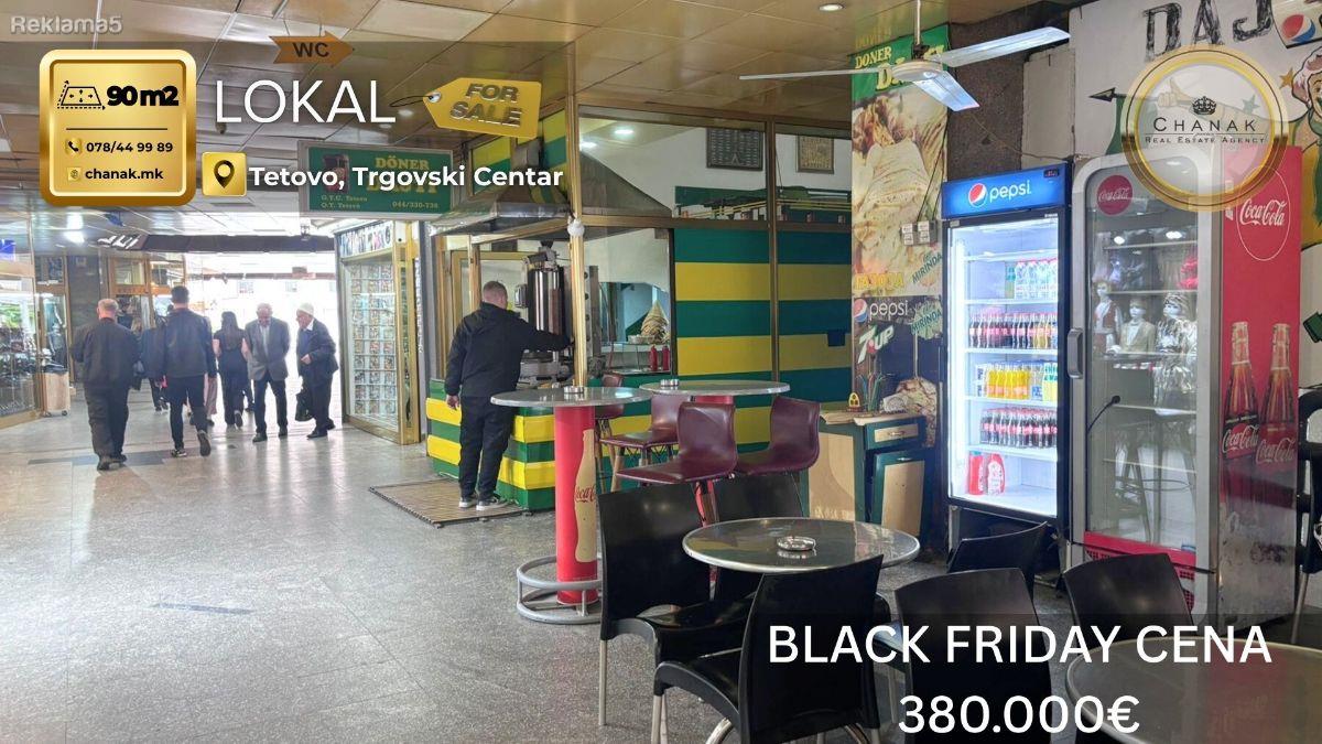 Agencija Chanak prodava lokal na prizemje vo trgovski centar