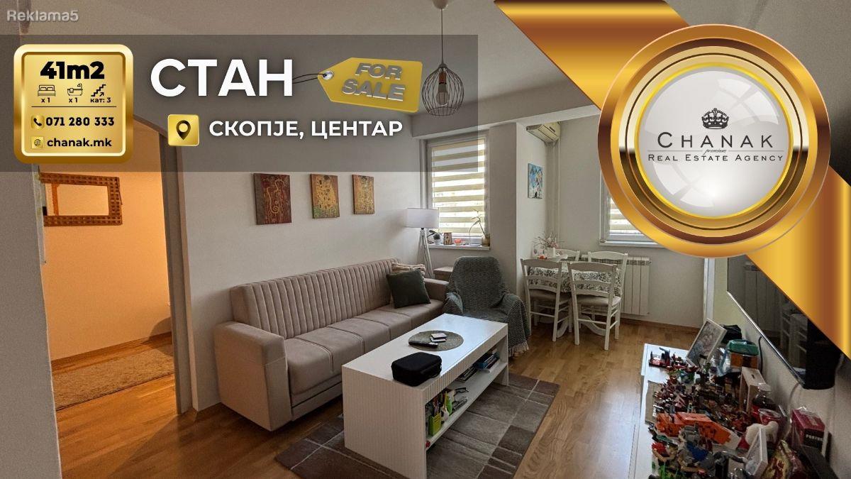 Agency Canak is selling a renovated apartment 41m² in Centar