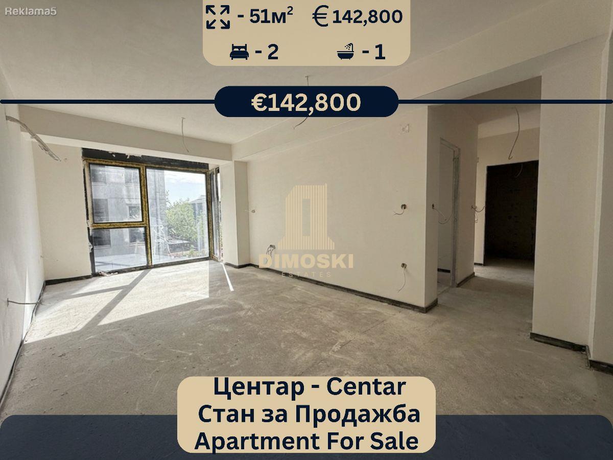 CENTER | THREE-ROOM APARTMENT - NEW | 51m²
