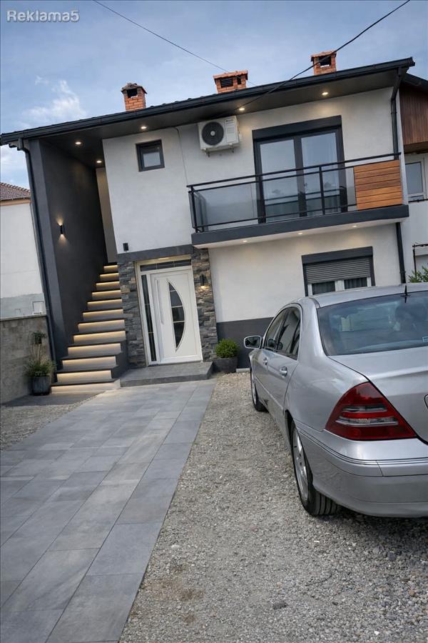 70m2 first floor + 70m2 second floor + 120m2 yard