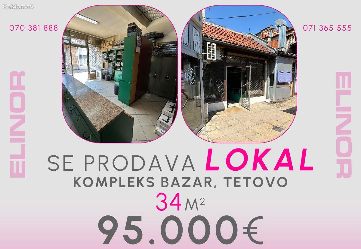 Se prodava lokal vo Kompleks Bazar vo Tetovo