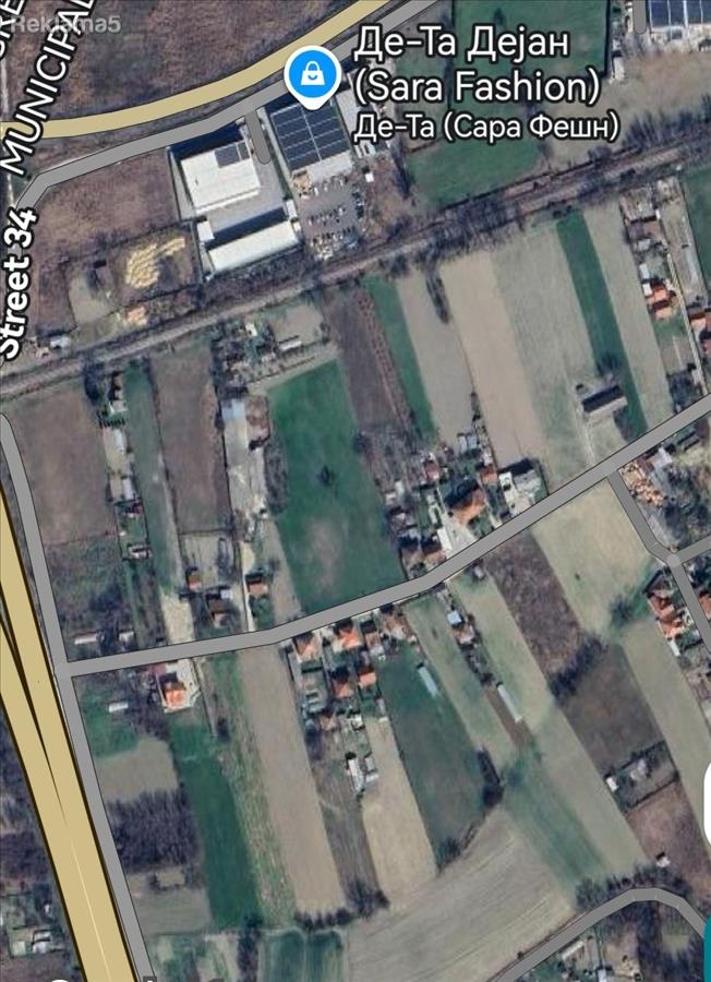 Prodavame plac vo ILINDEN pozadi SARA FESHN I RIO KAFE