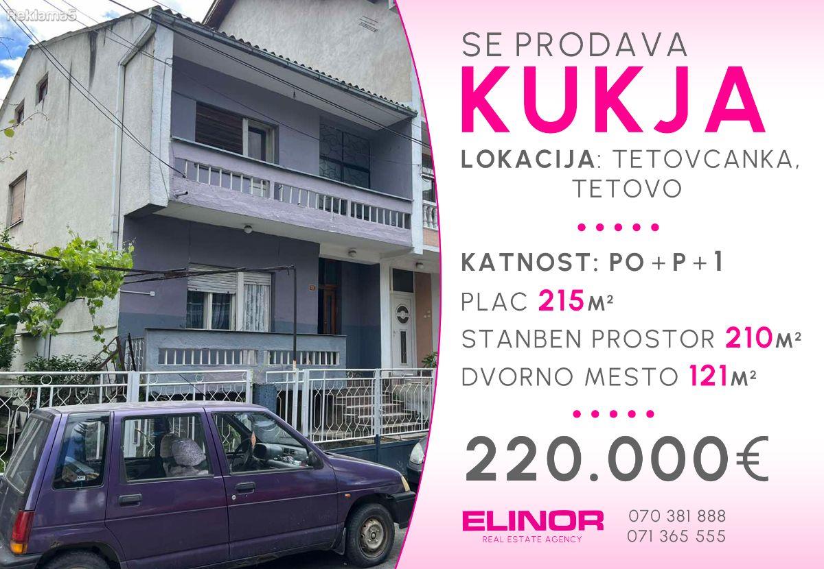 Se prodava kukja vo Tetovcanka, Tetovo