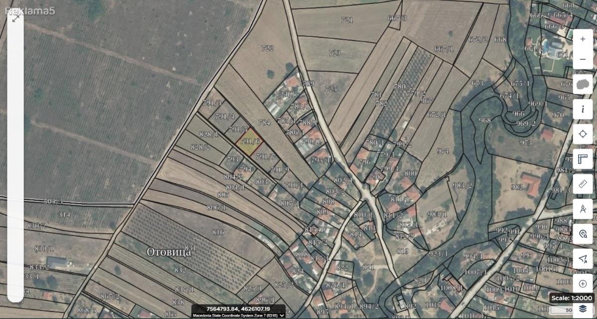 Building plot in Otovica