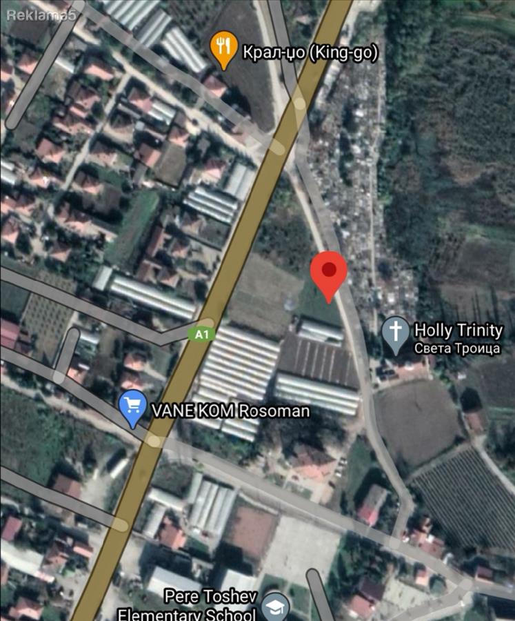 Parcela vo Rosoman 647m2
