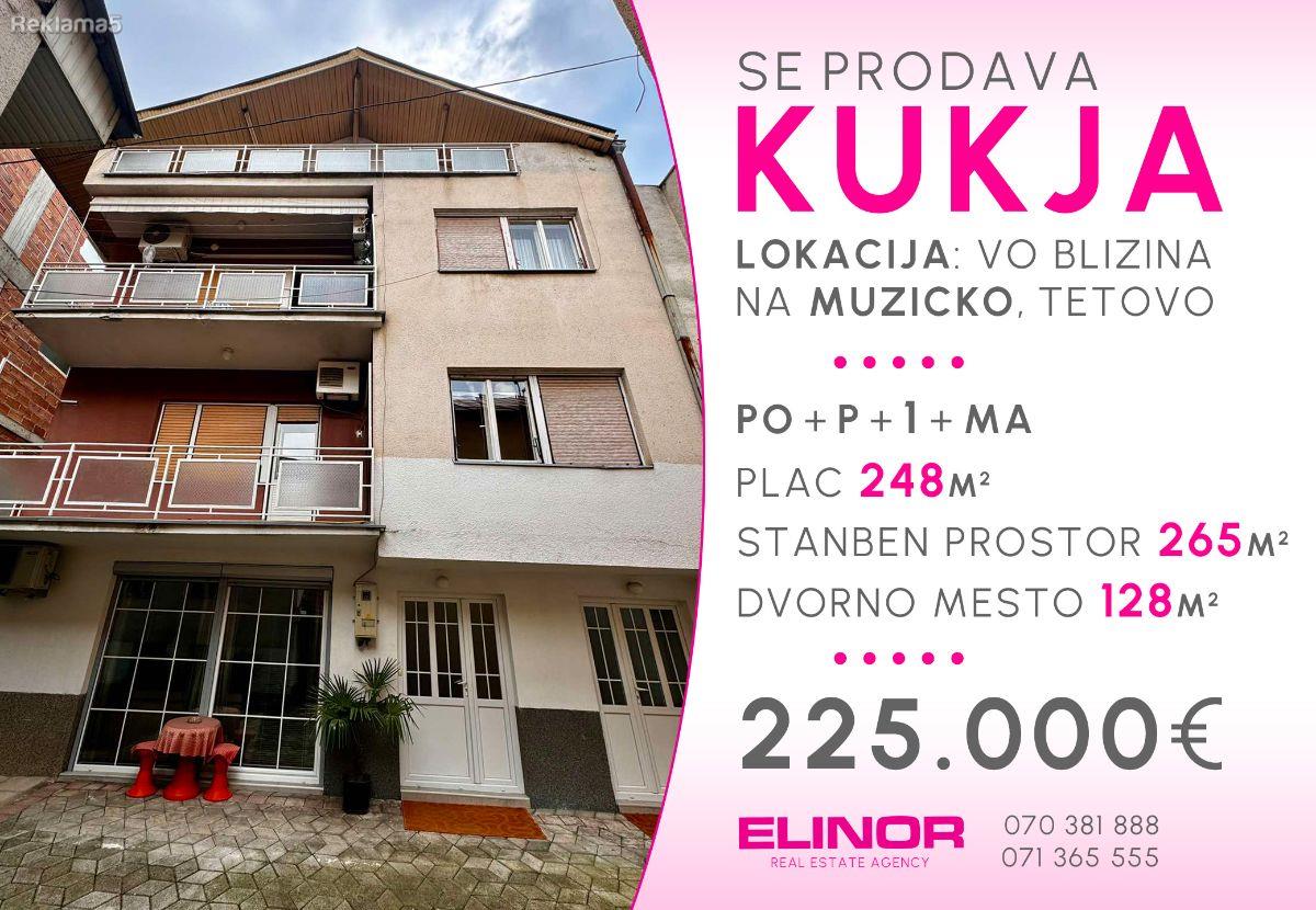 Se prodava kukja vo blizina na Muzicko vo Tetovo