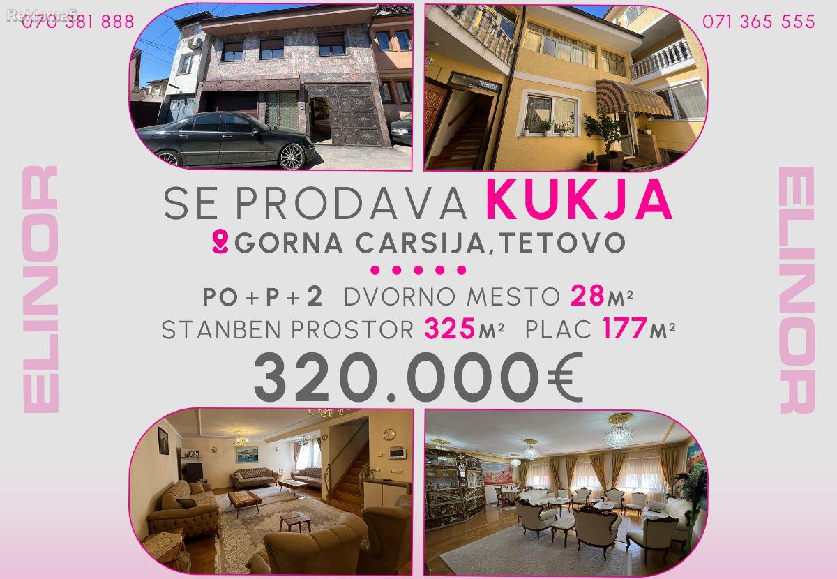 Se prodava kukja vo Gorna Carshija vo Tetovo