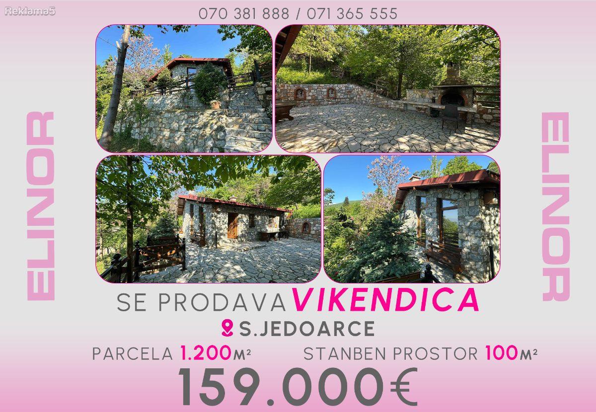 Se prodava luksuzna vikendica vo Jedoarce, Tetovo