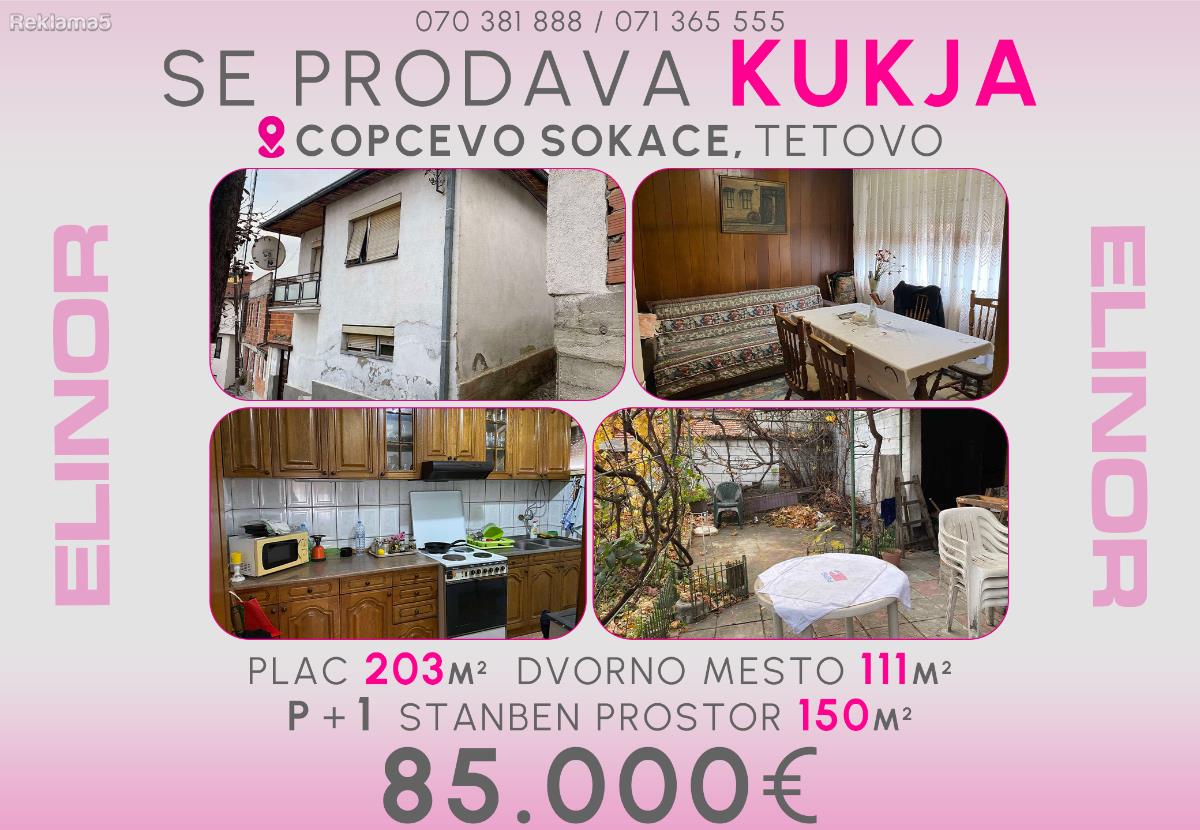 Kukja vo Capce Sokace od 203m2